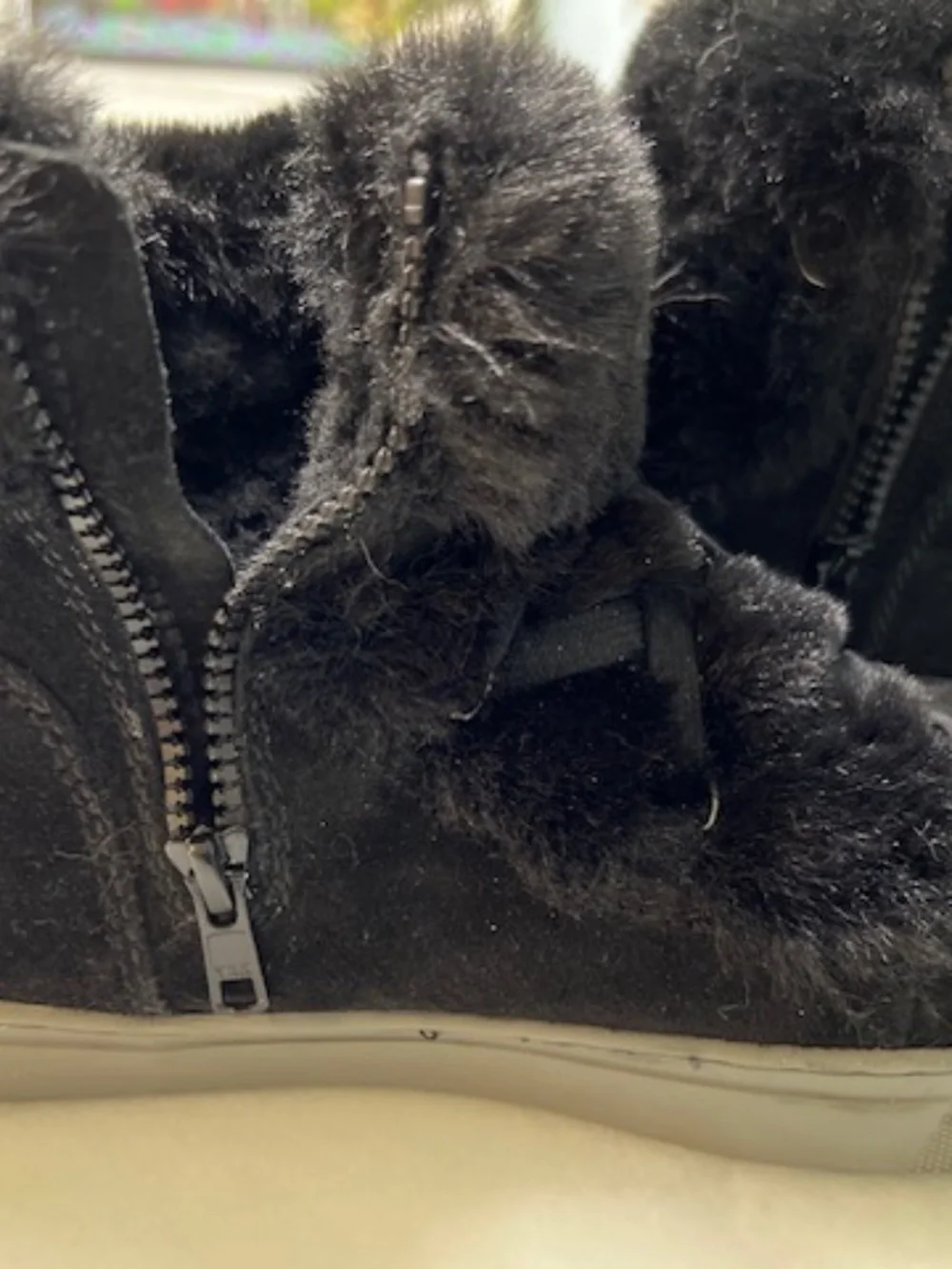 Cougar Waterproof Dasha Suade & Faux Fur Ankle Boots